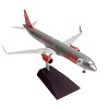 Airbus A321neo Commercial Aircraft "Jet2" (G-SUNO) Silver with Red Tail "Gemini 200" Series 1/200 Diecast Model by GeminiJets - 4 of 4