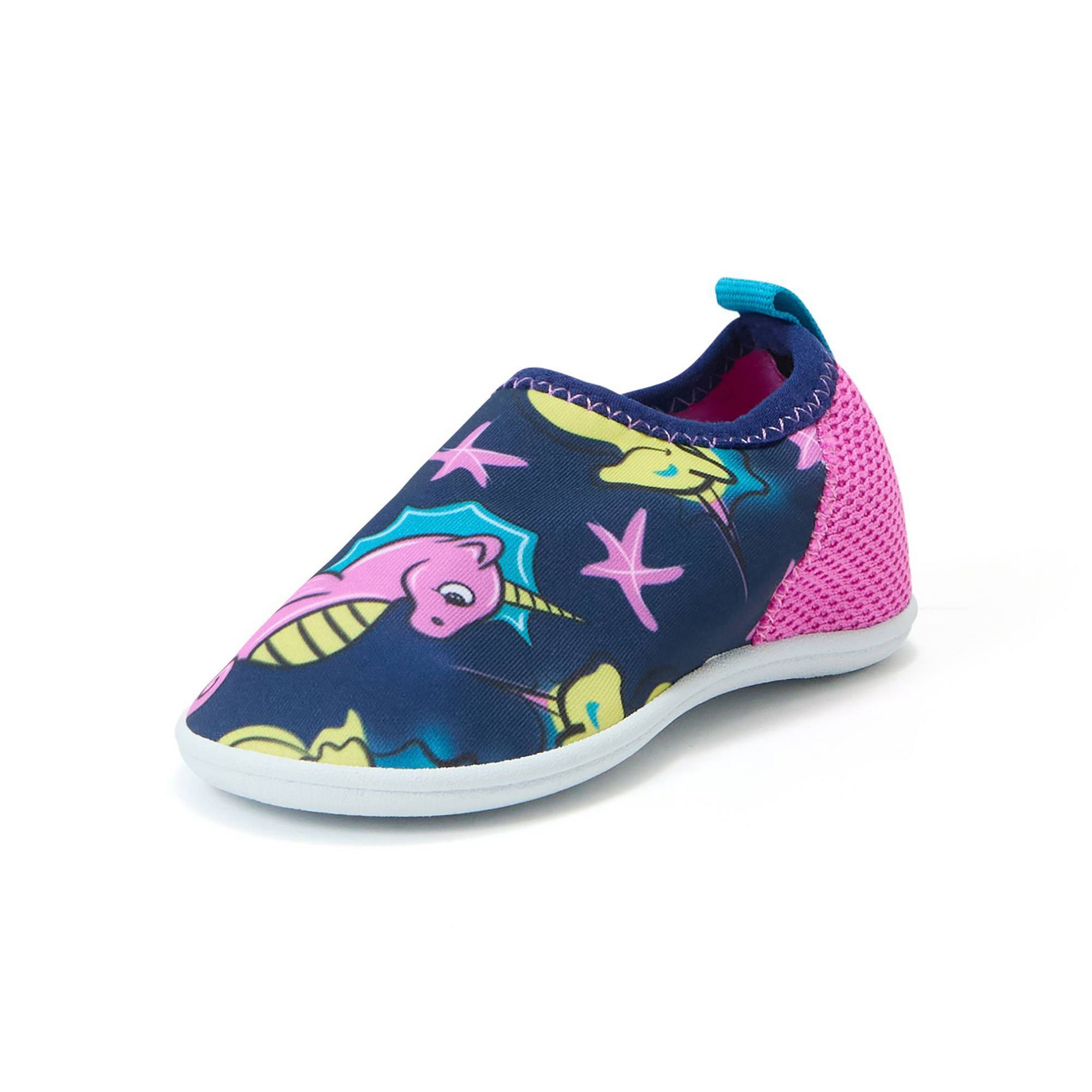 Speedo Kids' Girls' Beach Bootie Unicorn of the Sea Animal Icon Printed Water Shoe - XL
