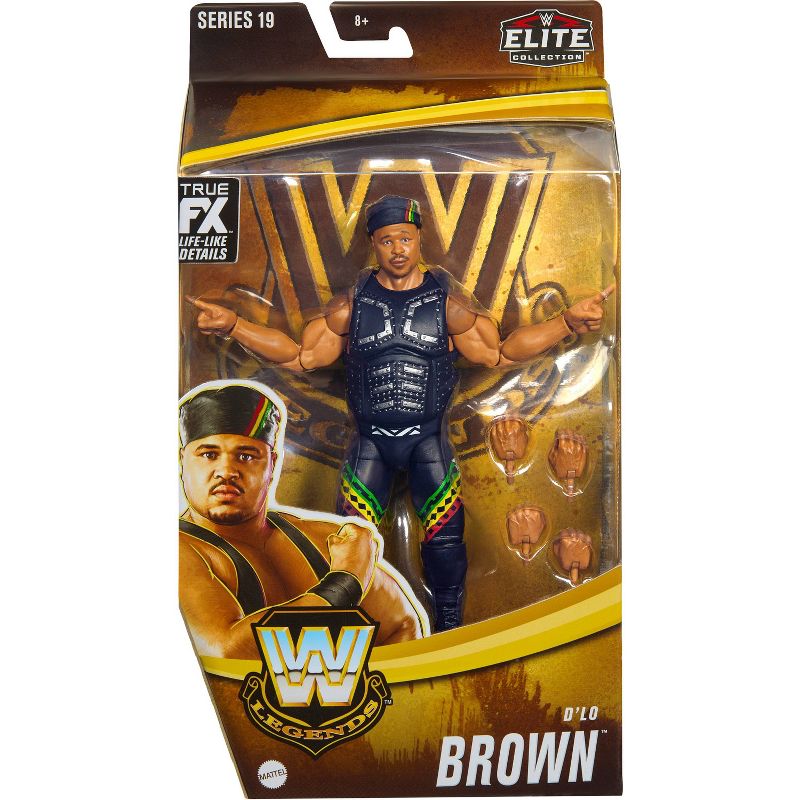 WWE Legends Elite D&#39;Lo Brown Action Figure (Target Exclusive), 2 of 7