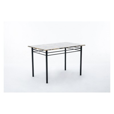 Gareth Breakfast Nook Dining Table Black - Boraam