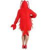 HalloweenCostumes.com Women's Plus Size Glamorous Lobster Costume - 4 of 4