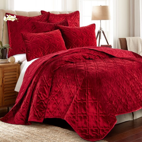 Red quilt deals