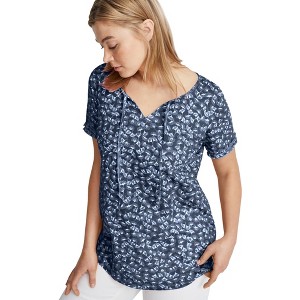 ellos Keyhole Tee - 1 of 4