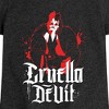 Girls' - Disney - Villains Cruella De Vil Fitted Short Sleeve Graphic T-Shirt - 2 of 4