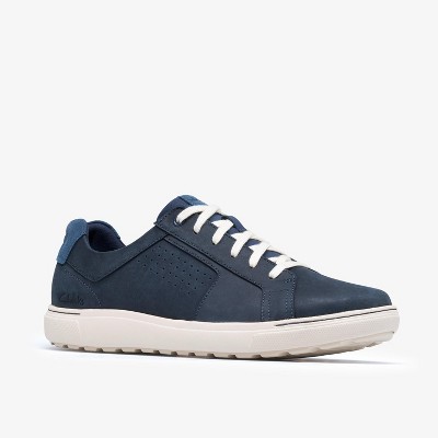 Clarks Mens Mapstone Tie Navy Nubuck 13 — фото 4