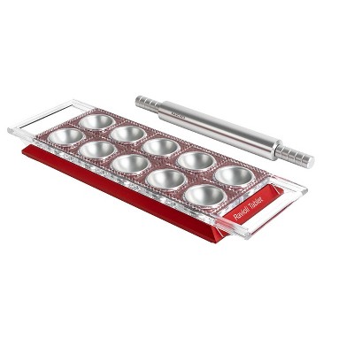 Marcato Atlas Tablet Pasta Maker, Made in Italy, Makes 10 Raviolis