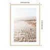 Amanti Art Santa Monica Beach by Henrike Schenk Wood Framed Wall Art Print - 4 of 4