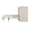 Whisen Modern Design Full Size Murphy Bed, Folded into a Cabinet with Large Drawers - 4 of 4