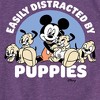 Girls' - Disney - Mickey Mouse Fitted Short Sleeve Graphic T-Shirt - 2 of 4