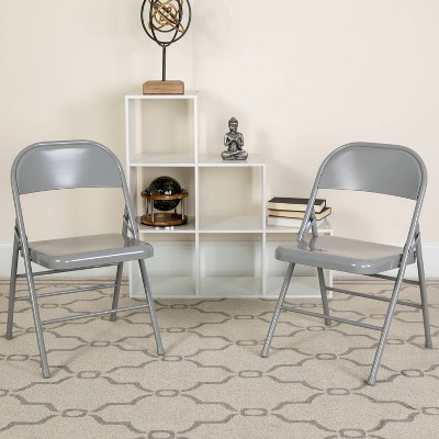 metal folding chairs target