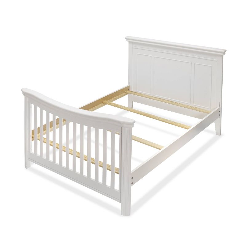 Sorelle Finley Lux Flat Top Crib - White, 4 of 5