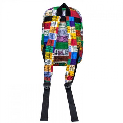 The Beatles Colorful Tickets Mini Backpack by Rocksax — фото 4