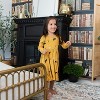 Long Sleeve Twirl Dress in Hufflepuff™ - 3 of 4
