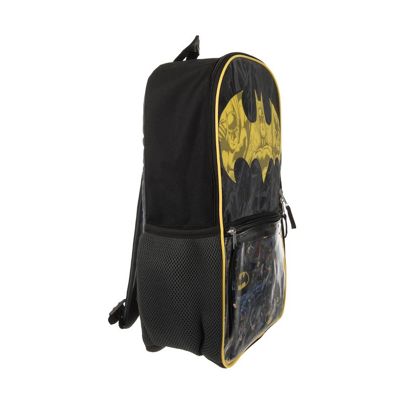 Youth Batman 4pc Backpack and Lunch Set for boys, 3 of 7