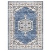 Washable Vintage Oriental Rug Non Slip Low Pile Rug Soft Throw Floor Cover Retro Medallion Foldable Indoor Carpet for Living Room Bedroom - 4 of 4