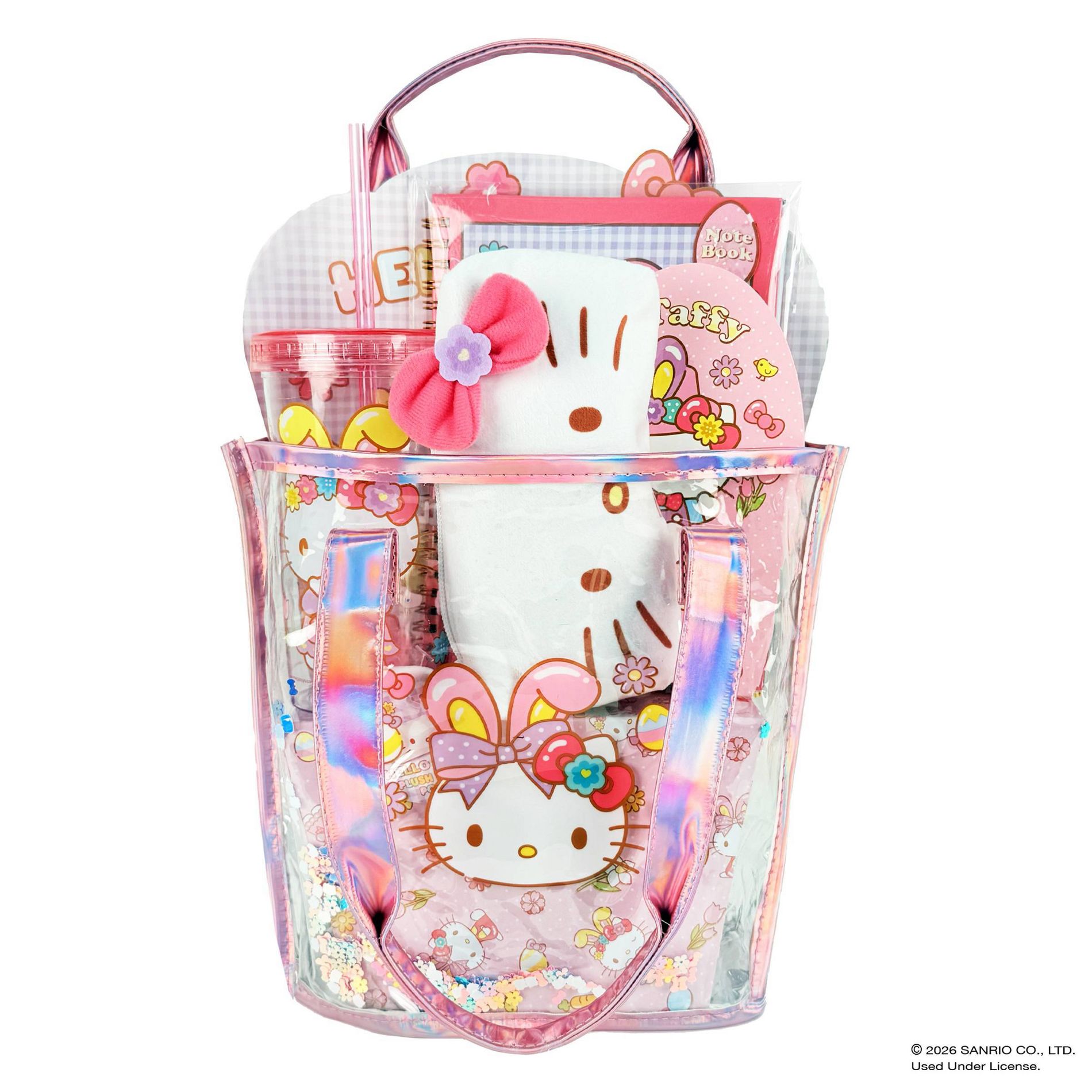 Hello Kitty Prefilled Easter Tote Gift Set - 20.8oz