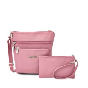 baggallini Women's Pocket Crossbody Bag with RFID Wristlet - 1 of 4