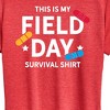 Women's - Instant Message - Field Day Survival Shirt Short Sleeve Graphic T-Shirt - 2 of 4