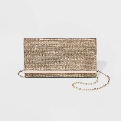 gold clutch purse target