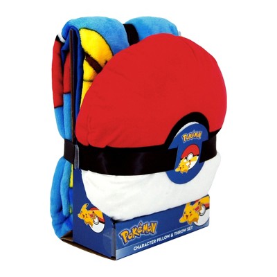 Pokemon blanket outlet and pillow