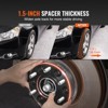 VEVOR Wheel Spacers, 1.5" 6"x5" Wheel Adapters, 6 Lug Forged Spacer, 78.1 mm Bore Hubcentric M14 x1.5 Studs Spacers, Fit for 1995-2023 Chevrolet Black - 3 of 4