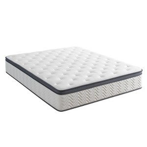 Itopfox Hybrid Cooling Gel Memory Foam Mattress with Pocketed Coils, Medium Firm, CertiPUR-US Certified, Pressure Relief & Motion Isolation - 1 of 4