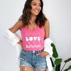 Simply Sage Market Women's Love Summer Stacked Graphic Racerback Tank - 2 of 3