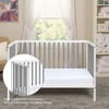 VYNXARIA 3-in-1 Convertible Island Crib White/Gray - 4 of 4