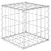 vidaXL Cube Gabion Raised Bed Steel Wire 11.8"x11.8"x11.8" - 2 of 4