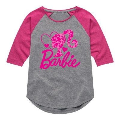 Girls' - Barbie - Logo Hearts