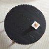 RISOKEYS 31.5" Round Fluted Drum Coffee Table - Handcrafted Wood Coffee Table with Sturdy Pedestal for Living Room, Bedroom, Apartment - 4 of 4
