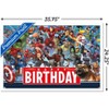 Trends International Marvel - Happy Birthday Framed Wall Poster Prints - 3 of 4