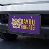 Graphics and More Bayou Bengals Fierce Tiger Novelty Metal Vanity Tag License Plate - 3 of 4