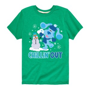 Boys' - Blue's Clues & You! - Chillin With My Snowmies Short Sleeve Graphic T-Shirt - 1 of 4
