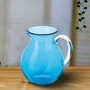 Guzzini Dolcevita 64oz/2L Balloon Pitcher with Spout, 100% BPA-Free Unbreakable Recycled Plastic, Water Jug, Iced Tea Pitcher - image 2 of 4