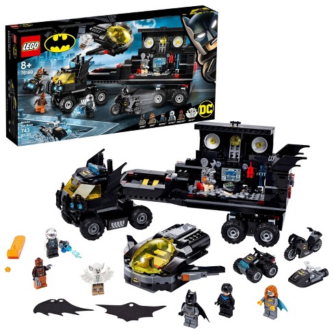 Lego Dc Mobile Bat Base Batman Batcave Building Toy For Children Target