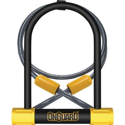 OnGuard BullDog Series U-Lock 4.5 x 9" Black