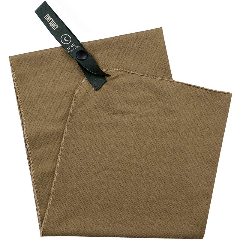 Gear Aid McNett Tactical 15" x 36" Cooling Towel - Coyote, 2 of 4