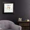 Trademark Fine Art - Janelle Penner Dogs in the Garden II Matted Framed Art - 2 of 4