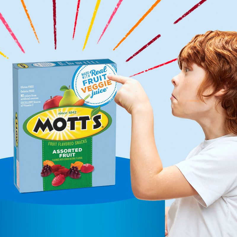 Mott&#39;s Assorted Fruit Flavored Snacks Value Pack - 19.2oz/22ct, 5 of 15