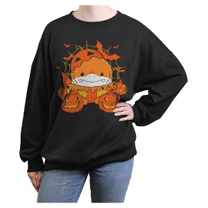 Marvel Womens Fall Halloween Halloween Jeff the Land Shark Pumpkins ...