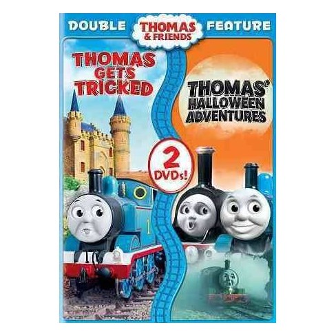 Thomas Friends Thomas Gets Tricked Thomas Halloween Adventures Double Feature Dvd Target