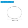 Unique Bargains Jewelry Crafts Copper Versatile Earring Beading Hoop 30 Pcs - 2 of 4