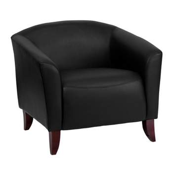 Flash Furniture HERCULES Imperial Series LeatherSoft Chair with Cherry Wood Feet