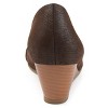 Journee Collection Womens Graysn Comfort Insole Slip On Round Toe Wedge - 3 of 4