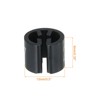 Unique Bargains Round Plastic Reusable Garment Hanger Marker Number Tag Black 100 Pcs - 2 of 3