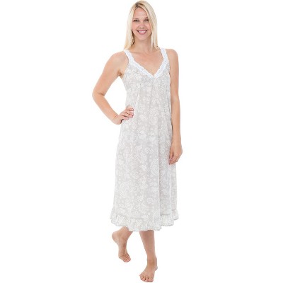 womens 100 cotton nightgowns