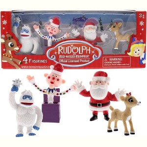 Talicor Rudolph the Red Nose Reindeer Set #2 - Santa. Clarice Set - 1 of 3