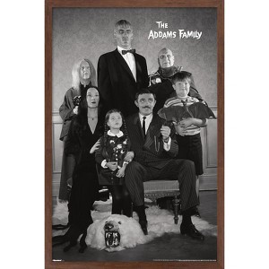 Trends International The Addams Family (1964) - Family Framed Wall Poster Prints - 1 of 4