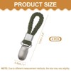 Unique Bargains Cotton Loop Metal Clothing Towel Storage Clips 4.3" - 2 of 4